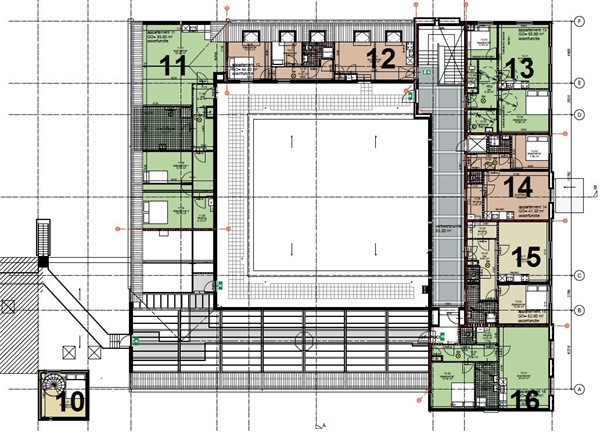 Floorplan - Raadhuisplein 1P, 9481 BG Vries